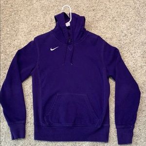 Dark Purple Nike Hoodie
